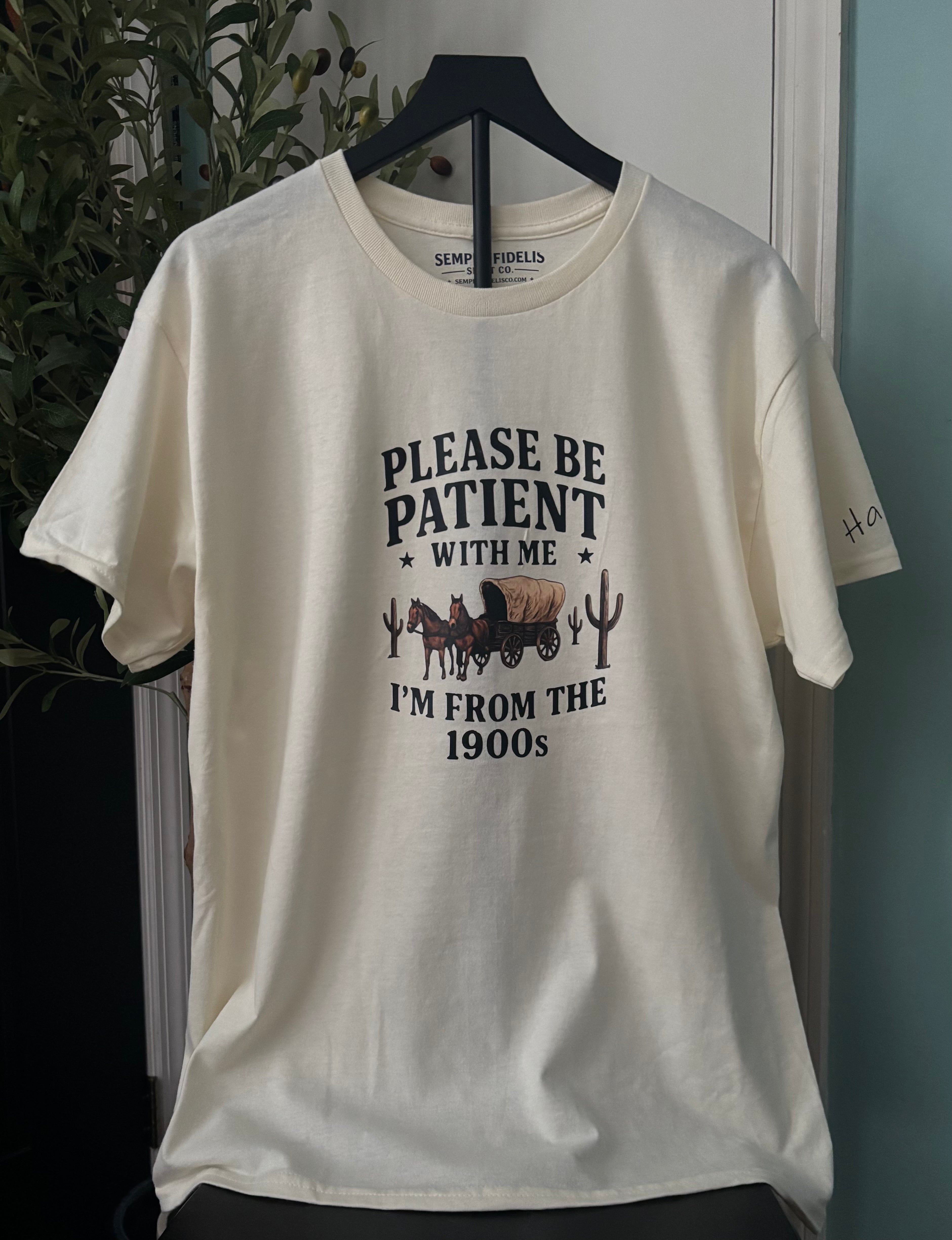 Please be patient with me. I’m from the 1900s.