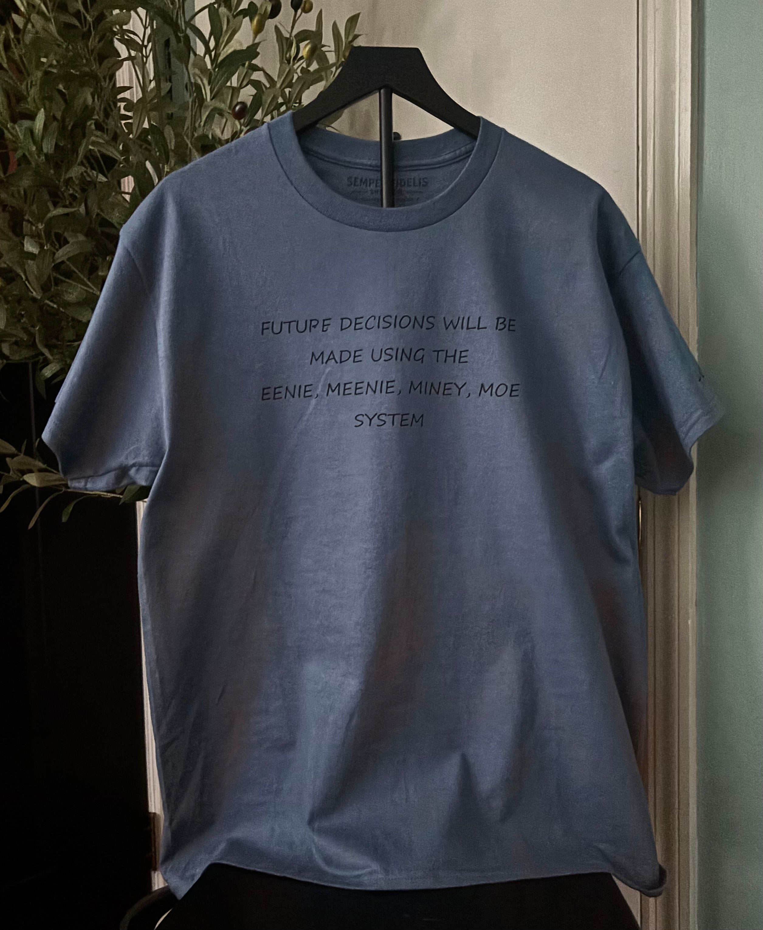 Future decisions will be made using the Eenie Meenie Miney Moe system